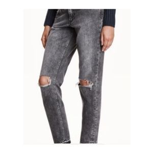 Unworn H&M Girlfriend Fit low waist ankle